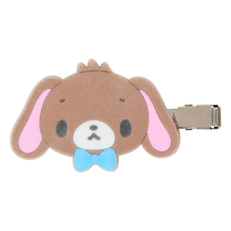 Sugarbunnies Besties Flocked Mini Hair Clip Set