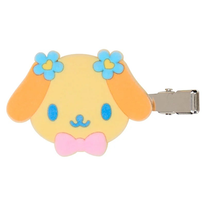 U*SA*HA*NA Besties Flocked Mini Hair Clip Set
