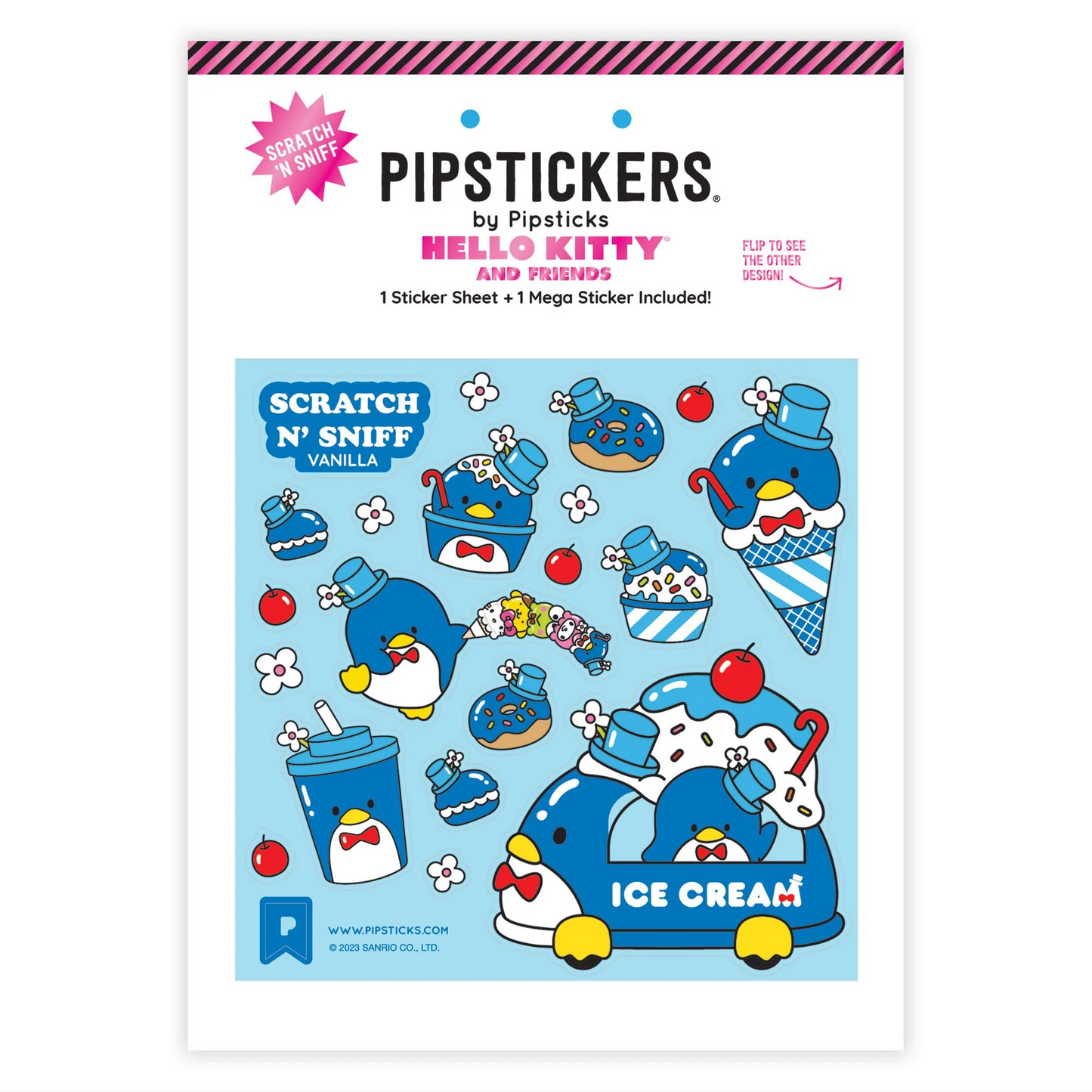 Tuxedosam x Pipsticks Treat Trolley Scratch 'n Sniff (2ct)