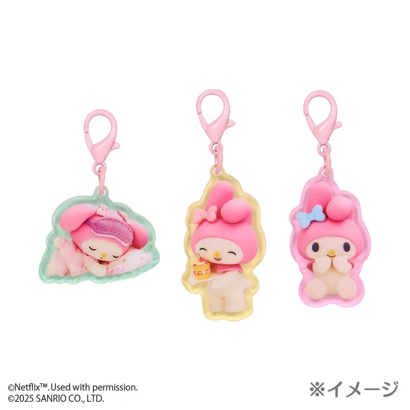 My Sweet Piano Acrylic Keychain (My Melody & Kuromi Netflix Series)