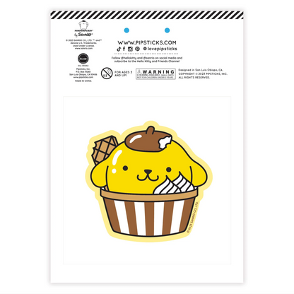 Pompompurin x Pipsticks Café Cruiser Scratch 'n Sniff (2ct)