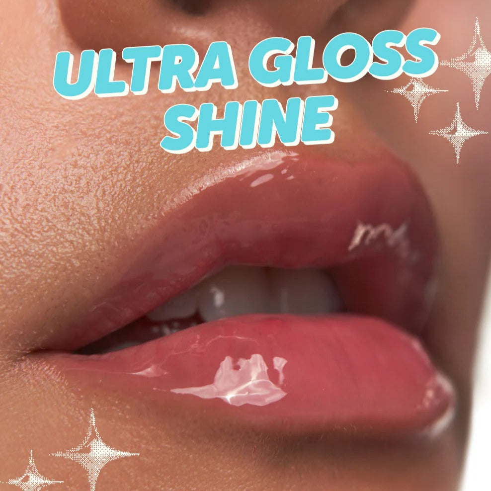 Cinnamoroll x The Crème Shop Gloss Jelly Tinted Peptide Lip Glaze (Crystal Blue)