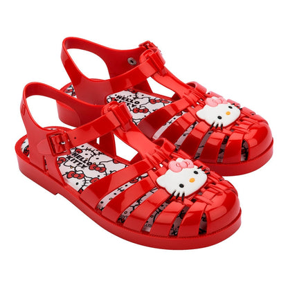 Hello Kitty x Melissa Possession Jelly Sandal (Red)