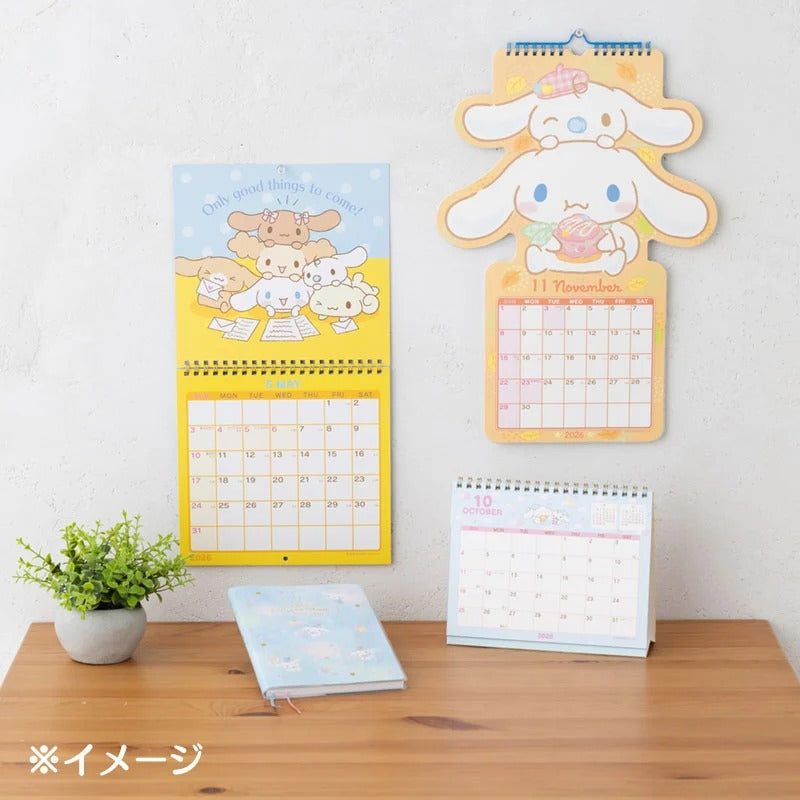 Cinnamoroll 2026 Die-Cut Wall Calendar