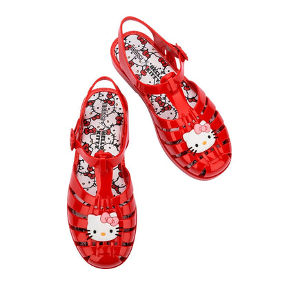 Hello Kitty x Melissa Possession Jelly Sandal (Red)