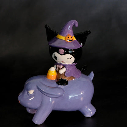 Kuromi & Baku Ceramic Figurine