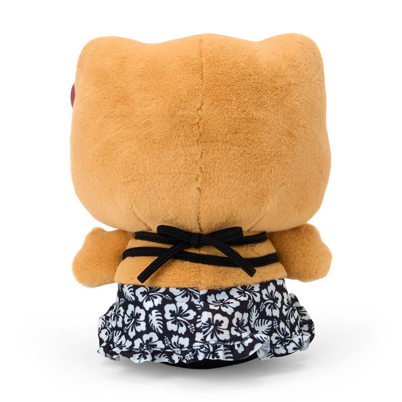 Hello Kitty Black 8" Plush (Suntan Series)