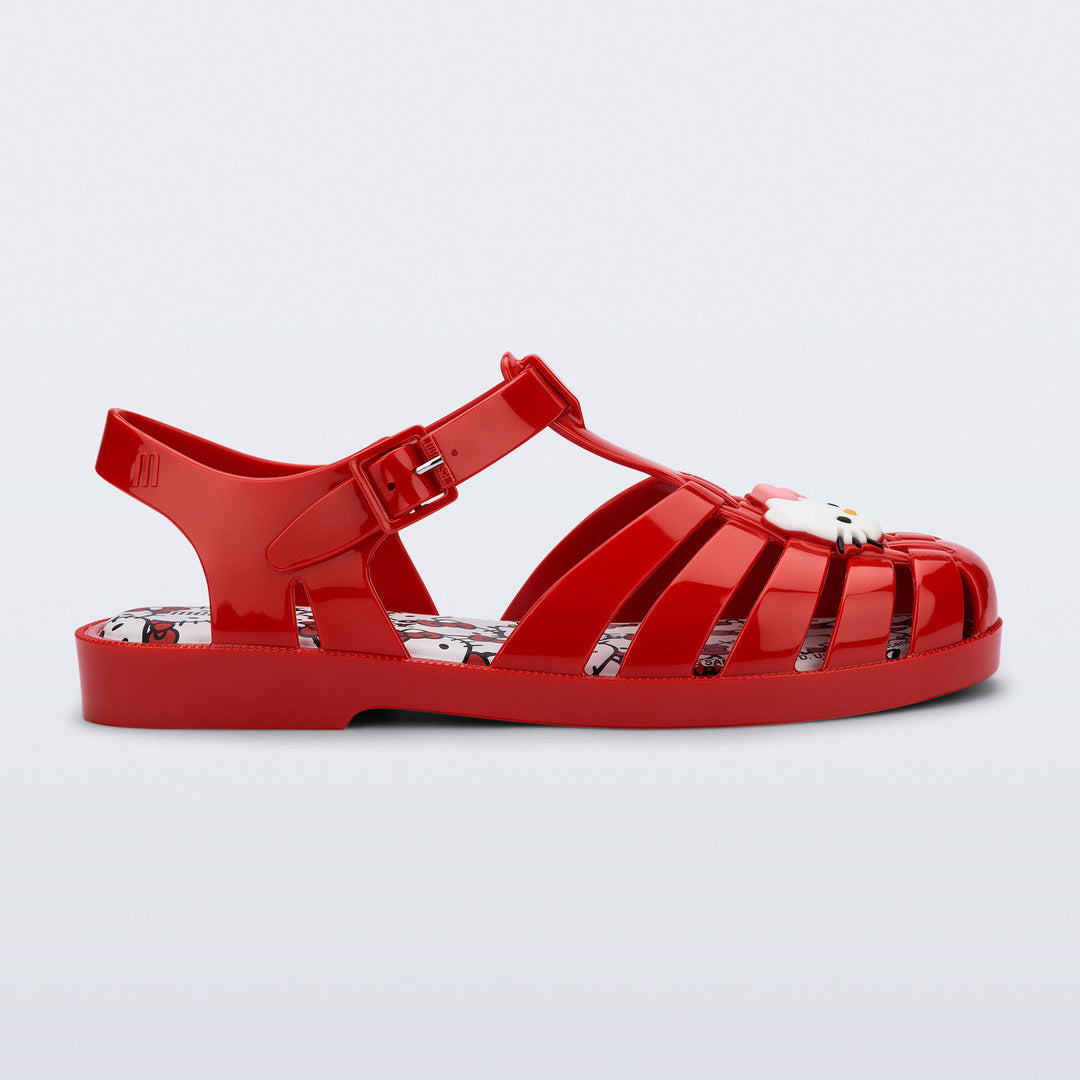 Hello Kitty x Melissa Possession Jelly Sandal (Red)