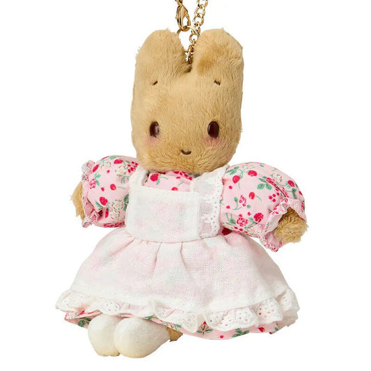 Marron Cream Pink Plush Bag Charm (Fashion Show 40th Anniversary Series)