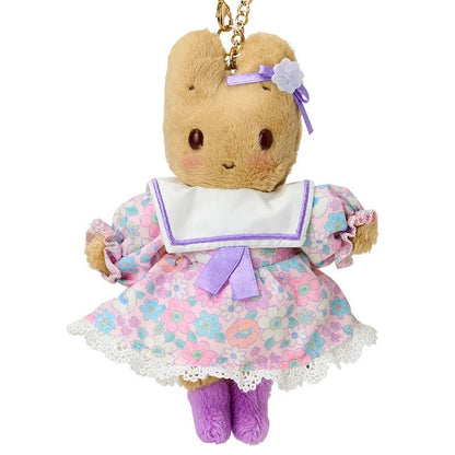 Marron Cream Purple Plush Bag Charm (Fashion Show 40th Anniversary Series)