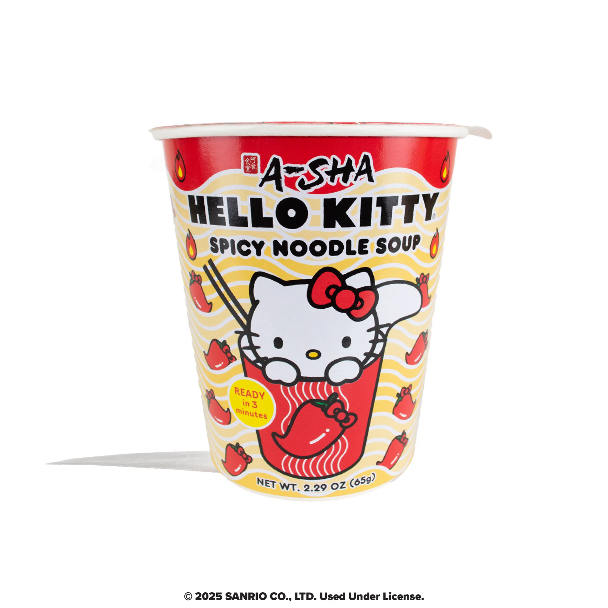 Hello Kitty x A-SHA Spicy Noodle Soup (Single Cup)