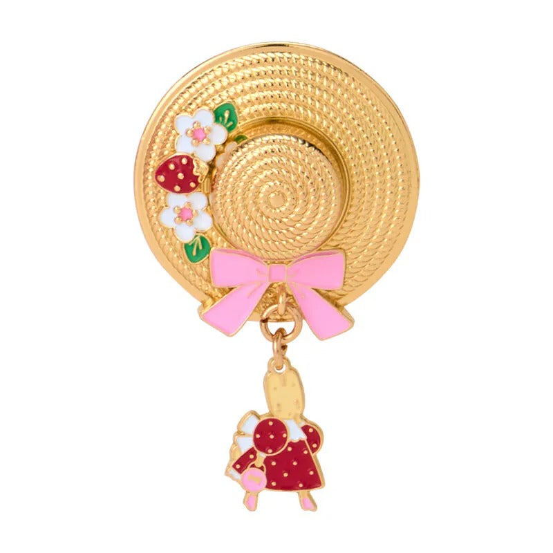 Marron Cream 3-pc Brooch Set (Fashion Show 40th Anniversary Series)