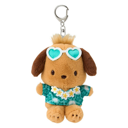 Pochacco Plush Mascot Keychain (Suntan Series)
