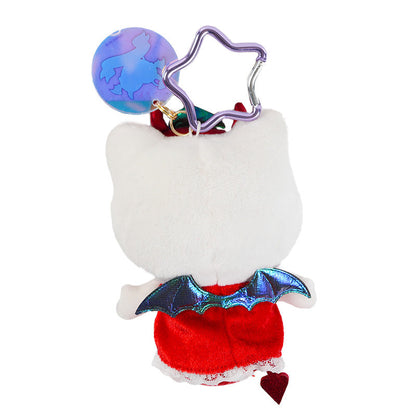 Hello Kitty Dark Plush Mascot Keychain  (Bright and Dark Angel Series)