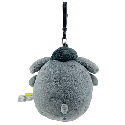 Pompompurin Plush Mascot Clip (Ash Monochrome Series)