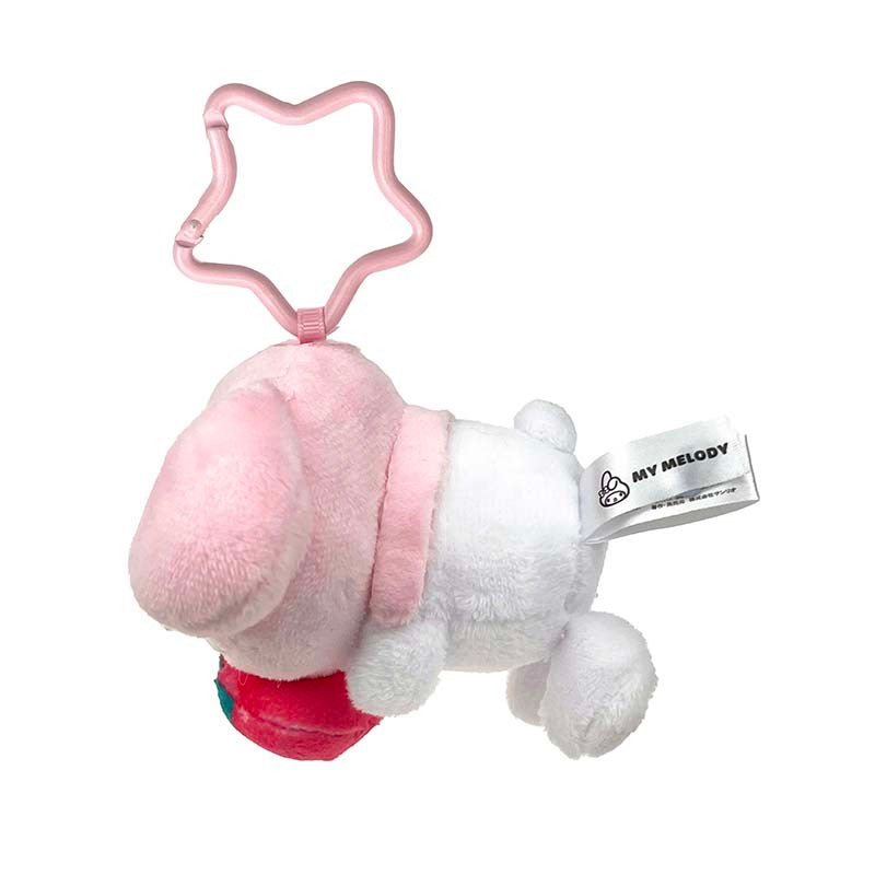 My Melody Plush Measuring Tape Keychain