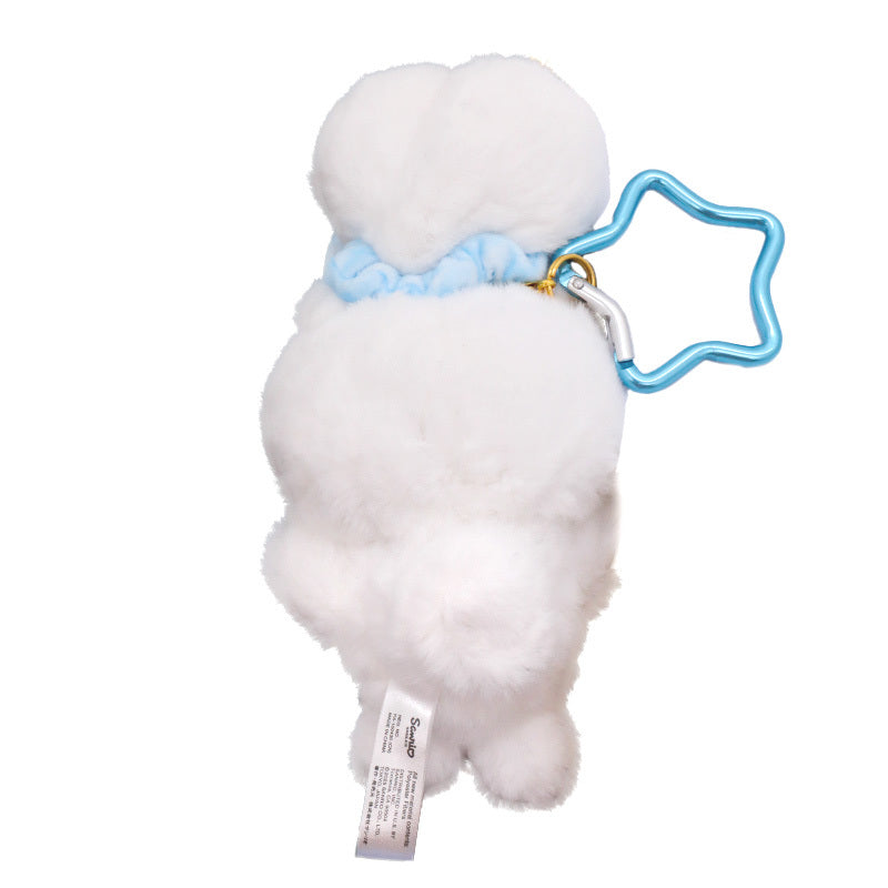 Cinnamoroll Plush Mascot Keychain (Fluffy Heart Series)