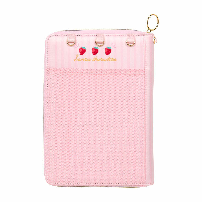 Sanrio Characters Travel Case (Strawberry News 50th Anniv. Series)