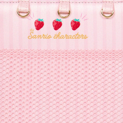 Sanrio Characters Travel Case (Strawberry News 50th Anniv. Series)