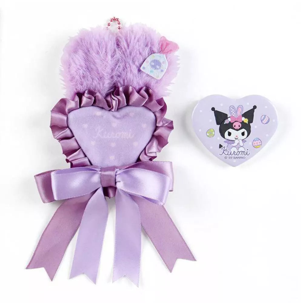 Kuromi Rosette Badge (Spring Things Series)