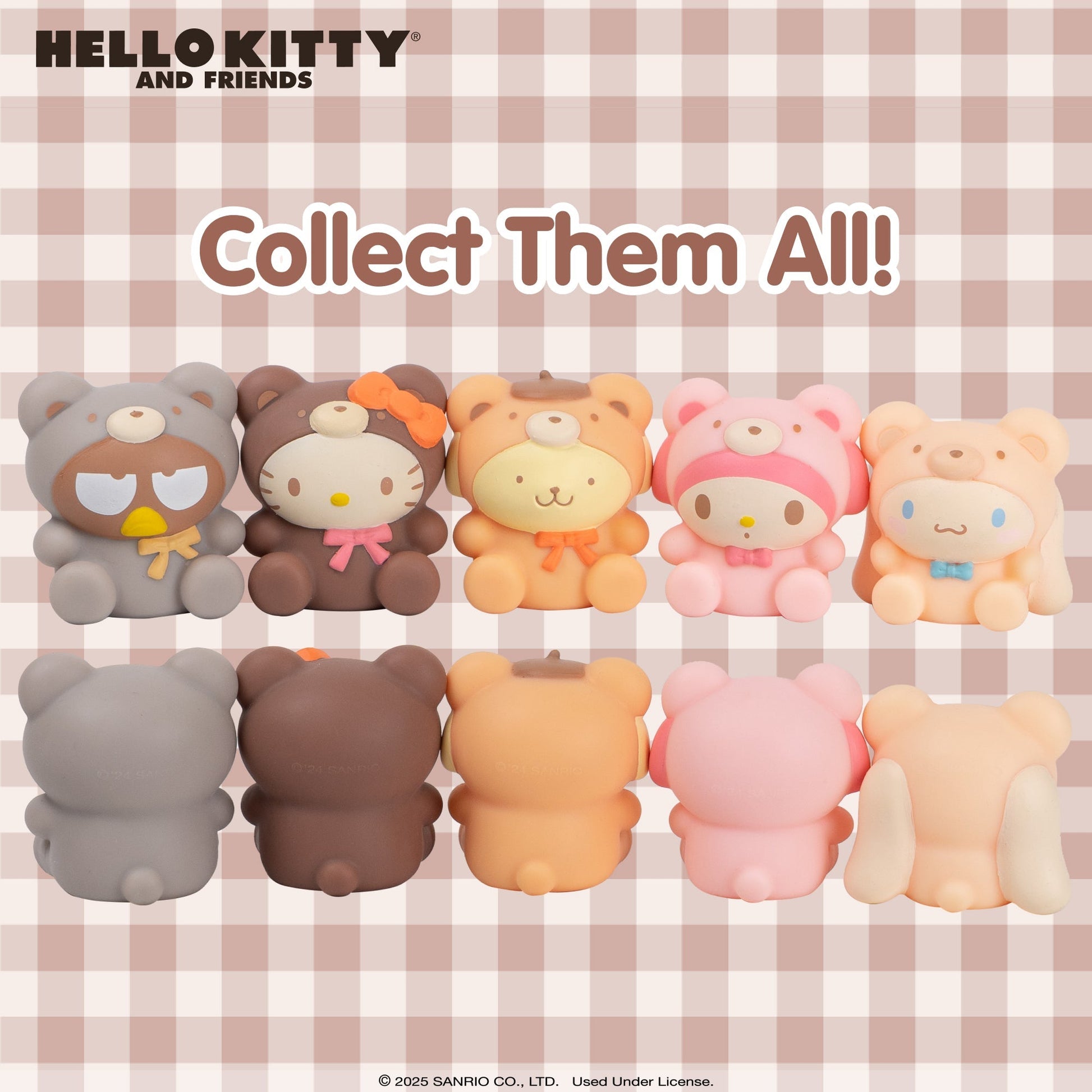 Hello Kitty and Friends Latte Bear Capsule Squishies (Series 7)