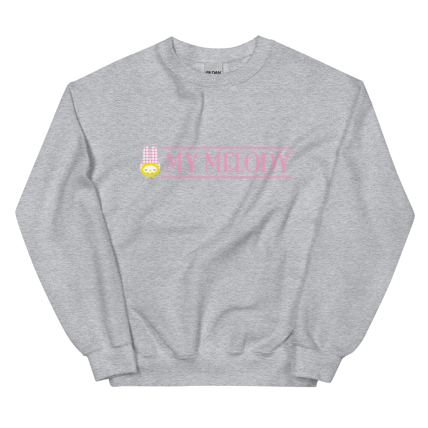 My Melody Gingham Logo Classic Crewneck