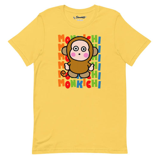 Monkichi Watashi Wa T-Shirt (Yellow)