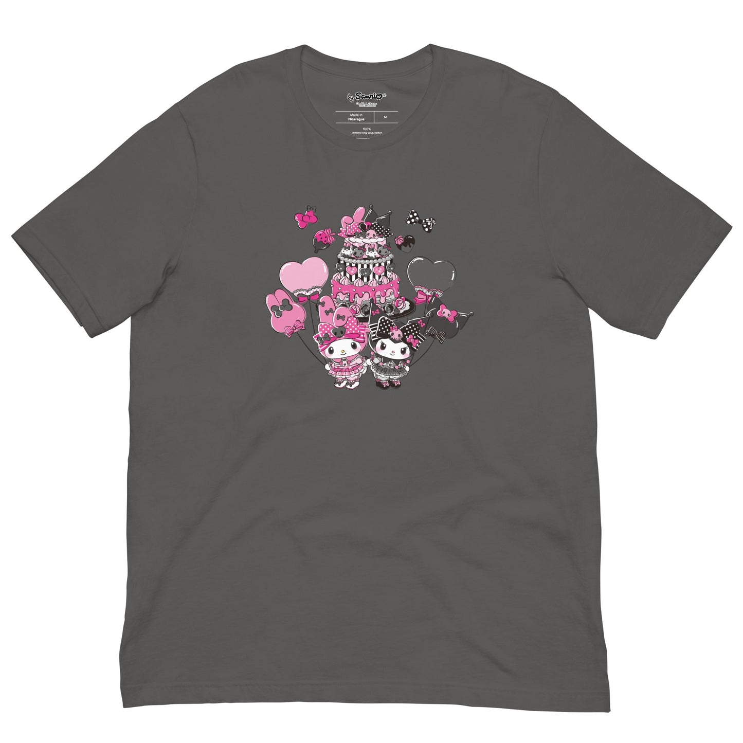 My Melody 50th Anniversary and Kuromi 20th Anniversary Tee (Cake)