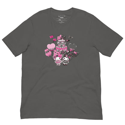My Melody 50th Anniversary and Kuromi 20th Anniversary Tee (Cake)
