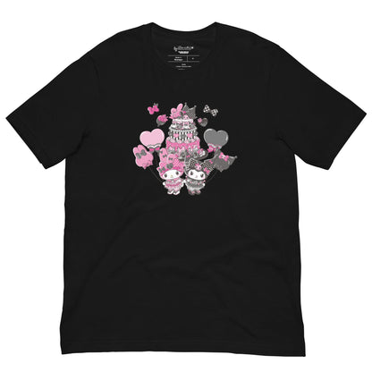 My Melody 50th Anniversary and Kuromi 20th Anniversary Tee (Cake)