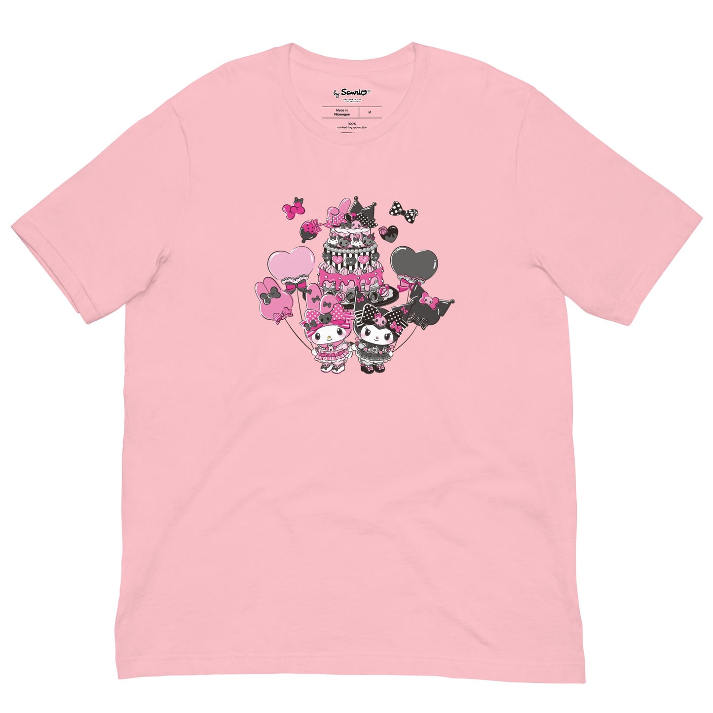My Melody 50th Anniversary and Kuromi 20th Anniversary Tee (Cake)