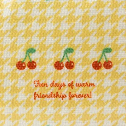 Pompompurin Zipper Pouch (Floral Houndstooth Series)