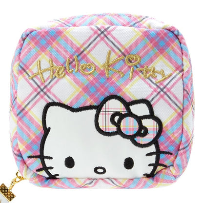 Hello Kitty Mini Zipper Pouch (Hello Kitty Dress Tartan Series)