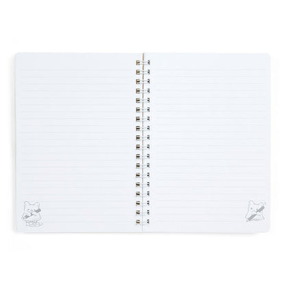Hanamaruobake Lined Notebook (Elastic Closure)