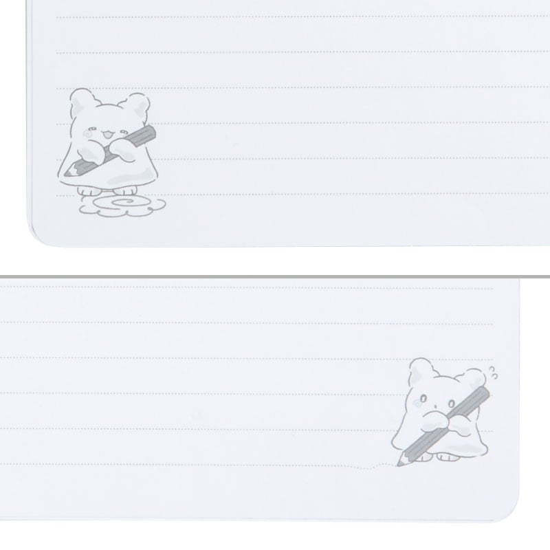 Hanamaruobake Lined Notebook (Elastic Closure)