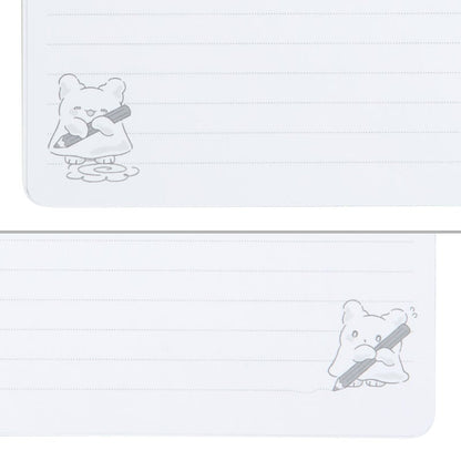 Hanamaruobake Lined Notebook (Elastic Closure)