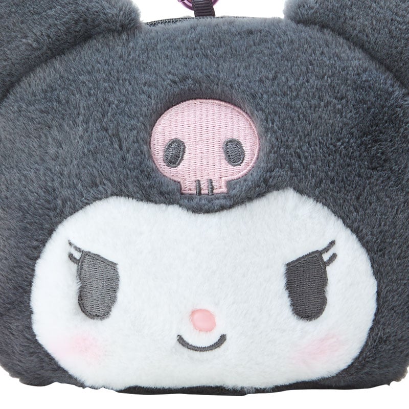 Kuromi Plush Mini Face Pouch