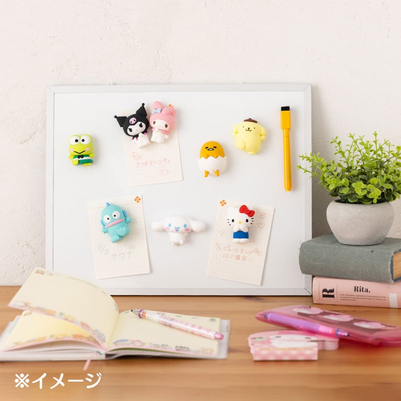 Gudetama Mini Mascot Magnet
