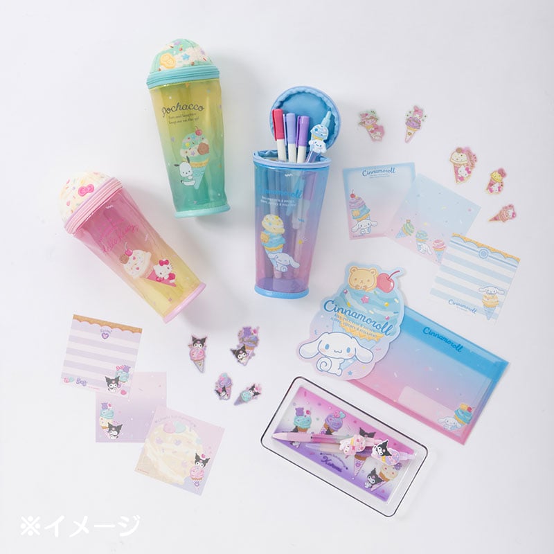 Hello Kitty Pencil Pouch (Ice Cream Party Series)