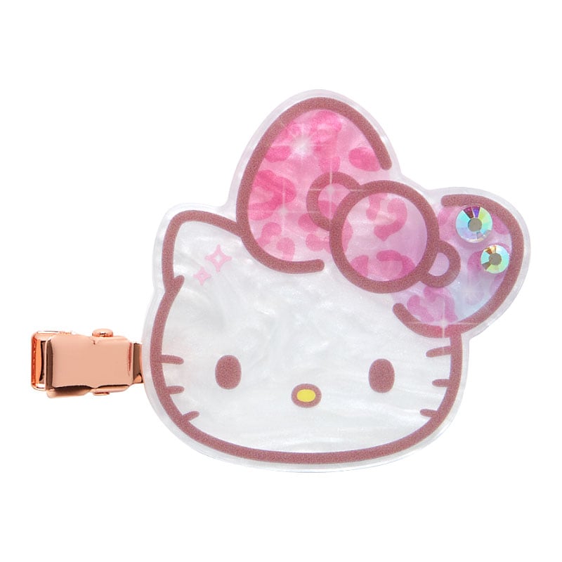 Hello Kitty Mini Hair Clip Set 50th Anniv. (Fashionable Ribbons Series)