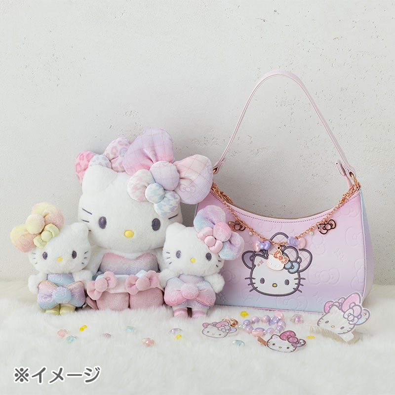 Hello Kitty Hair Clip 50th Anniv. (Fashionable Ribbons Series)