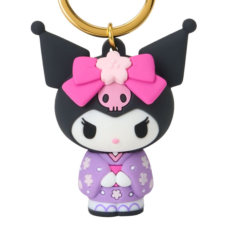 Kuromi Signature Keychain (Kimono Series)