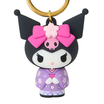 Kuromi Signature Keychain (Kimono Series)