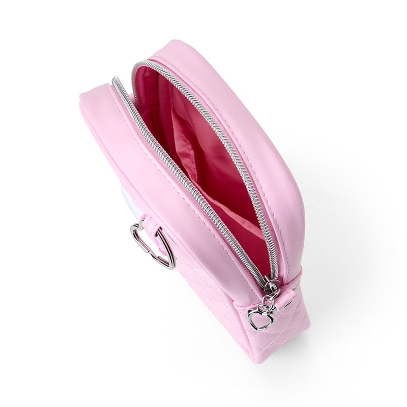 Hello Kitty Pink Quilted Mini Crossbody (I Love Hello Kitty Series)