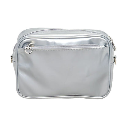 Kuromi Crossbody Bag (Silver Houndstooth Series)