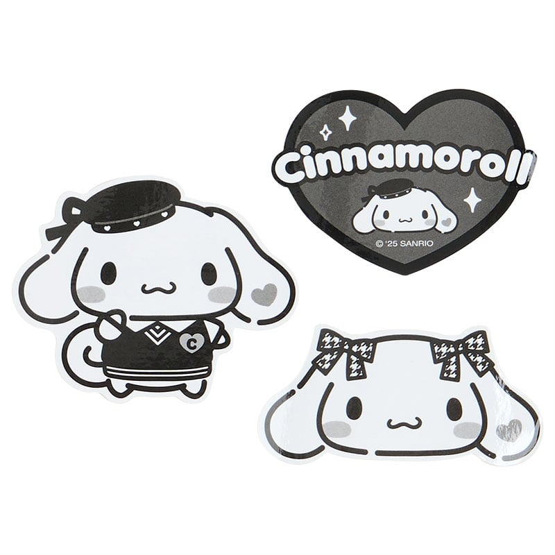 Cinnamoroll Smartphone Charm Set (Silver Houndstooth Series)