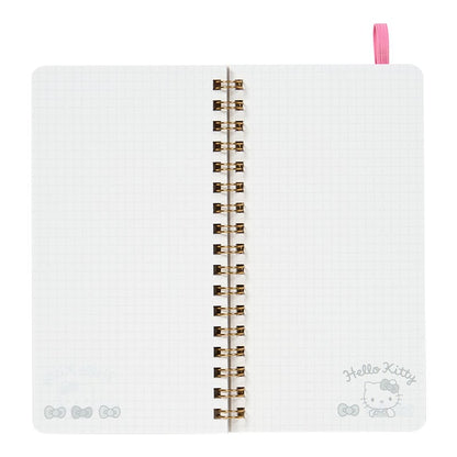Hello Kitty Slim Spiral Notebook (Elastic Closure)