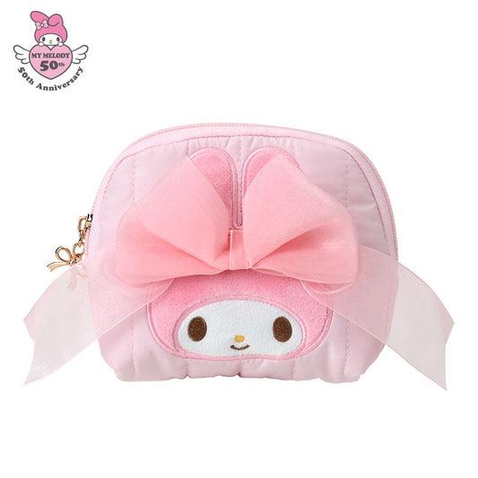 My Melody Mini Zipper Pouch (50th Anniv. Ribbon Series)