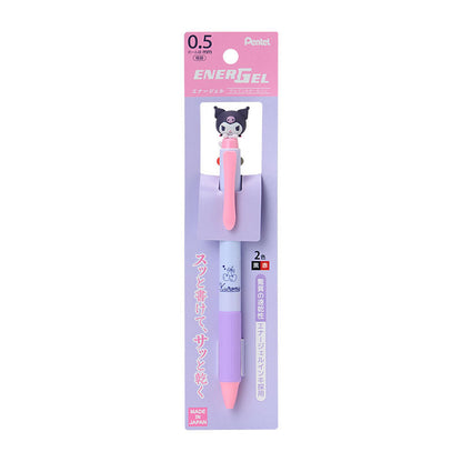 Kuromi 2-Color Pentel EnerGel Retractable Pen