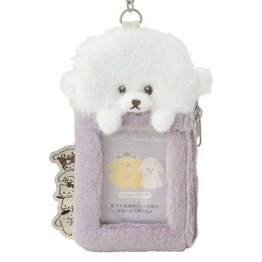 Sanrio Characters Bichon Frize Plush ID Card Holder (Always Together Pet Series)